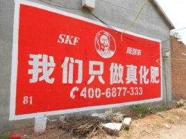  天长刷墙广告”蕴含了时代命题