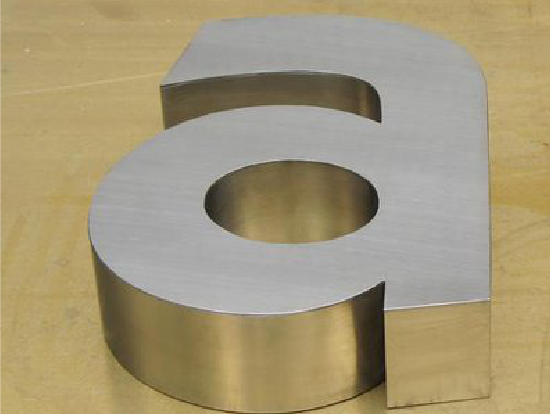  天长不锈钢字制作介绍。