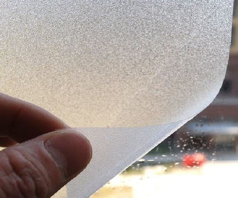  天长玻璃门外面粘广告用什么材料好？